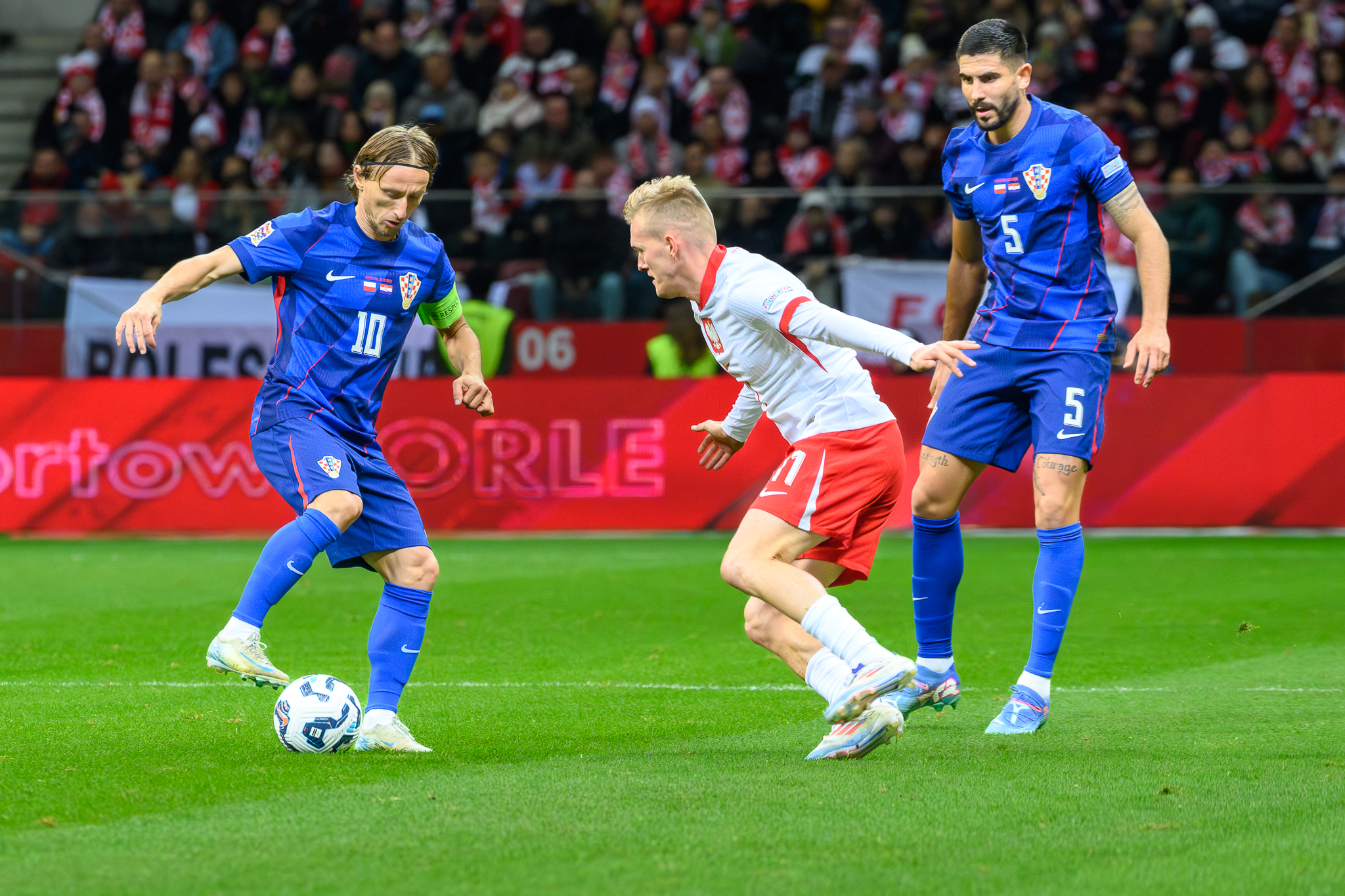 Luka Modrić, Martin Evlic, Kamil Świderski