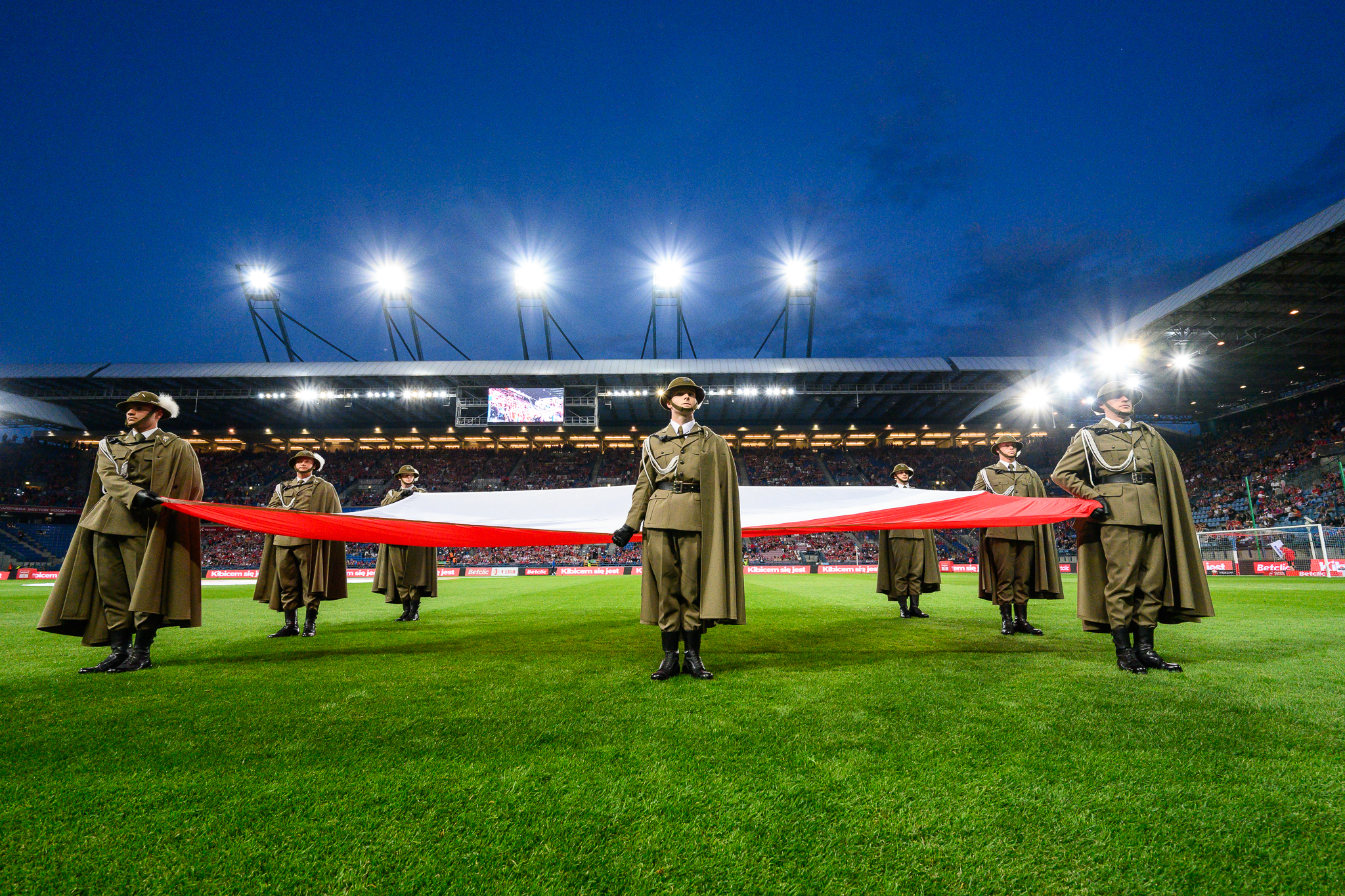 Święto flagi na Stadionie Wisły Kraków