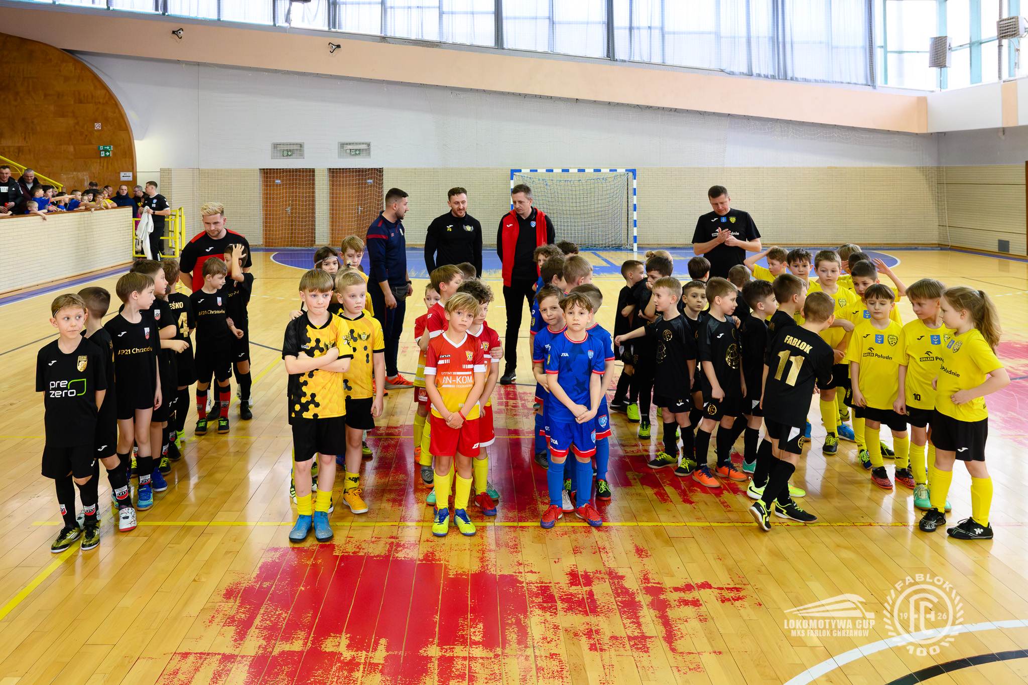 Dekoracja zawodników Lokomotywa CUP 2026