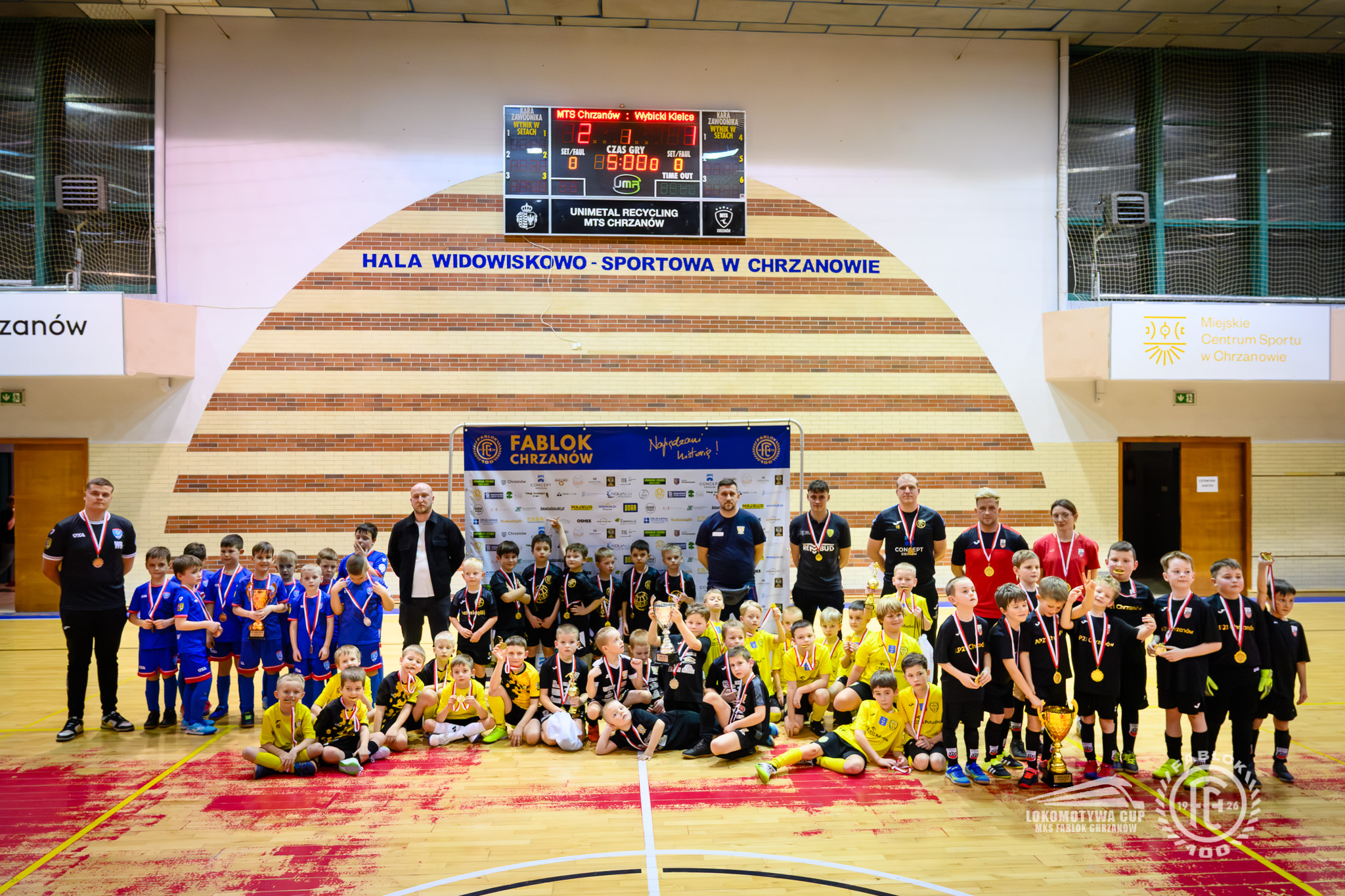 Uczestnicy Turnieju Lokomotywa CUP 2026 rocznik 2018 grupa II